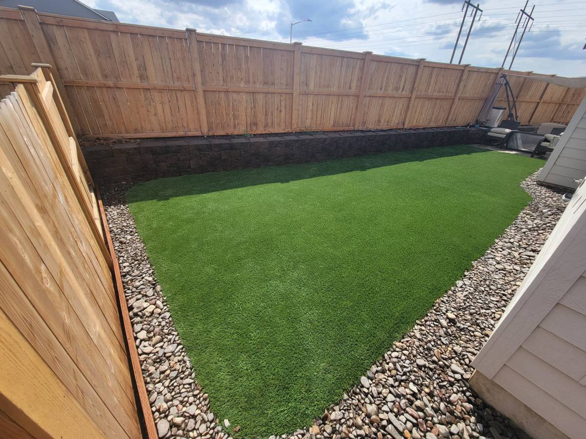 Artificial Turf Installation in Central Oregon - Woodlawn Landscaping